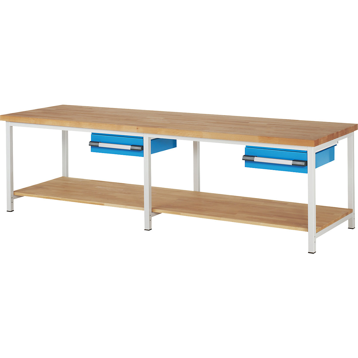 Banco de trabajo, construcción de bastidor Serie 8000 &ndash; eurokraft pro