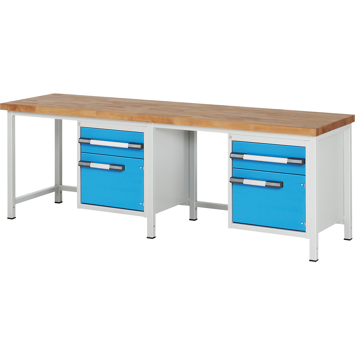 Banco de trabajo, construcción de bastidor Serie 8000 – eurokraft pro