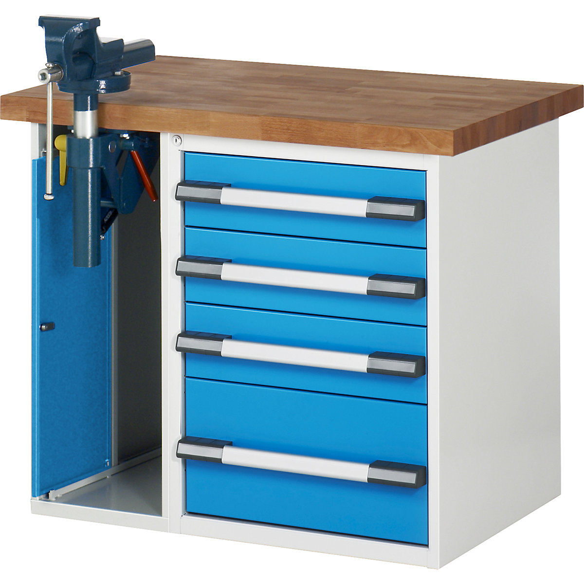 Banco de trabajo, sistema modular Serie 7000 – eurokraft pro