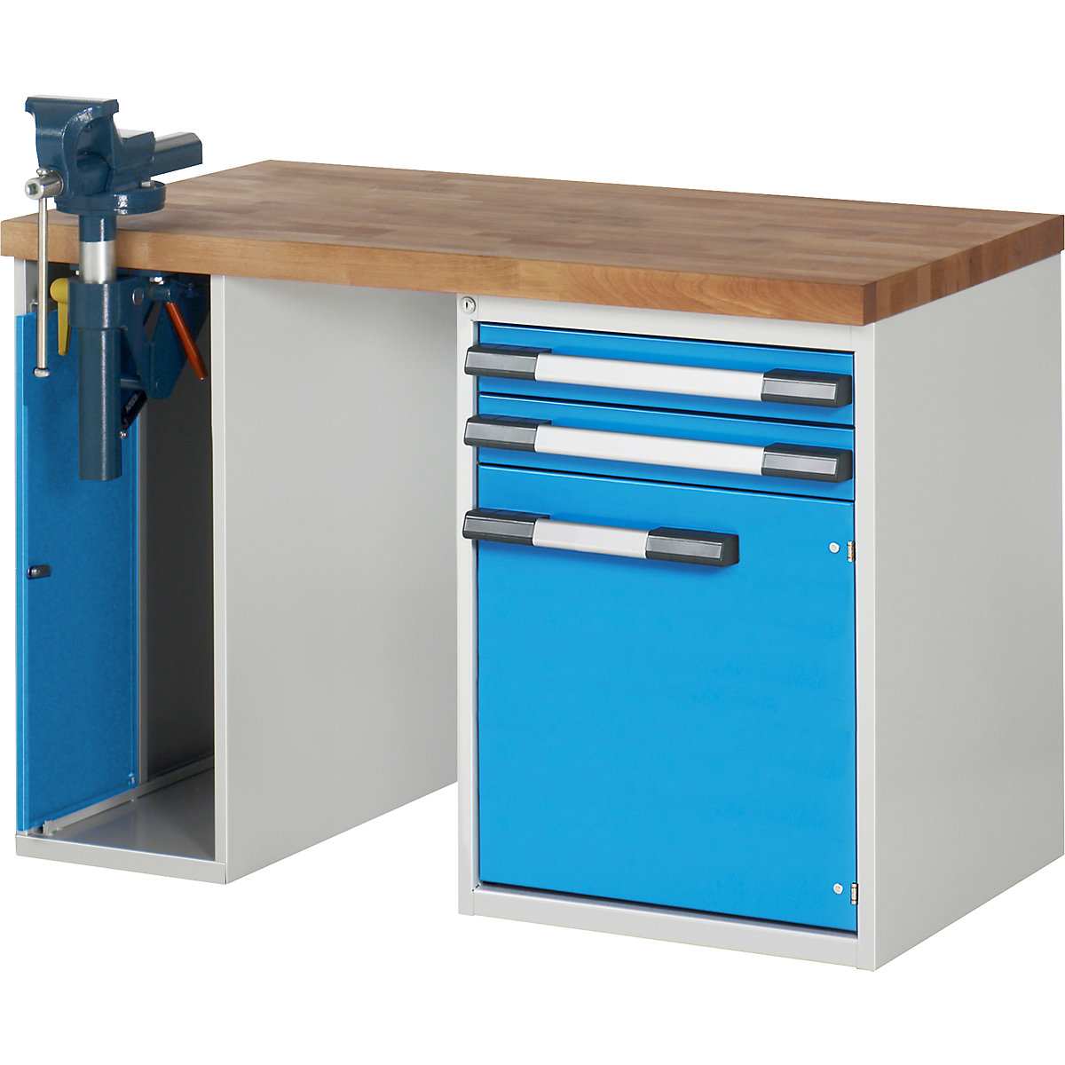 Banco de trabajo, sistema modular Serie 7000 – eurokraft pro