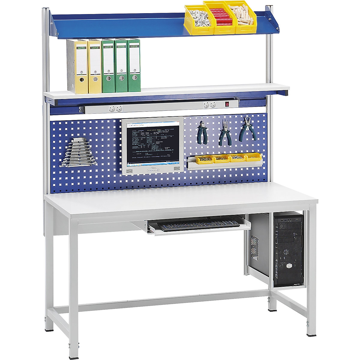 Mesa de trabajo para puesto de trabajo modular Serie 900 – RAU (Imagen del producto 3)-2