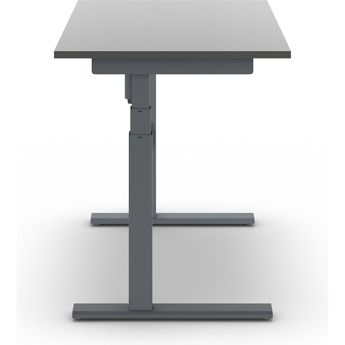 Mesa de trabajo de altura regulable eléctricamente, carga máx. 200 kg – eurokraft pro (Imagen del producto 6)-5