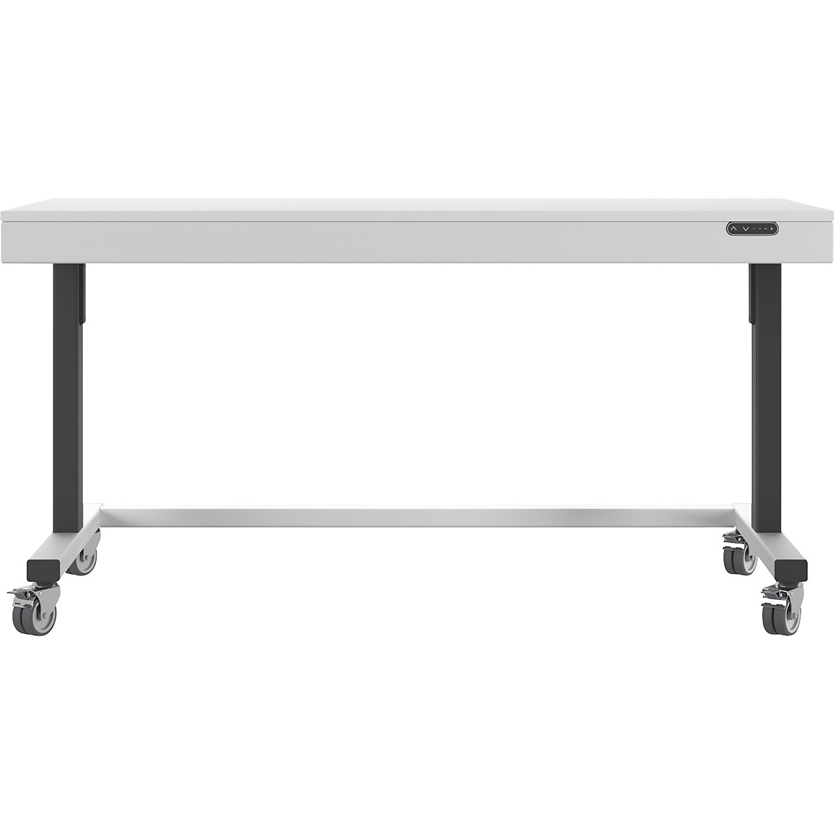 Mesa de trabajo de altura regulable eléctricamente – eurokraft pro (Imagen del producto 10)-9
