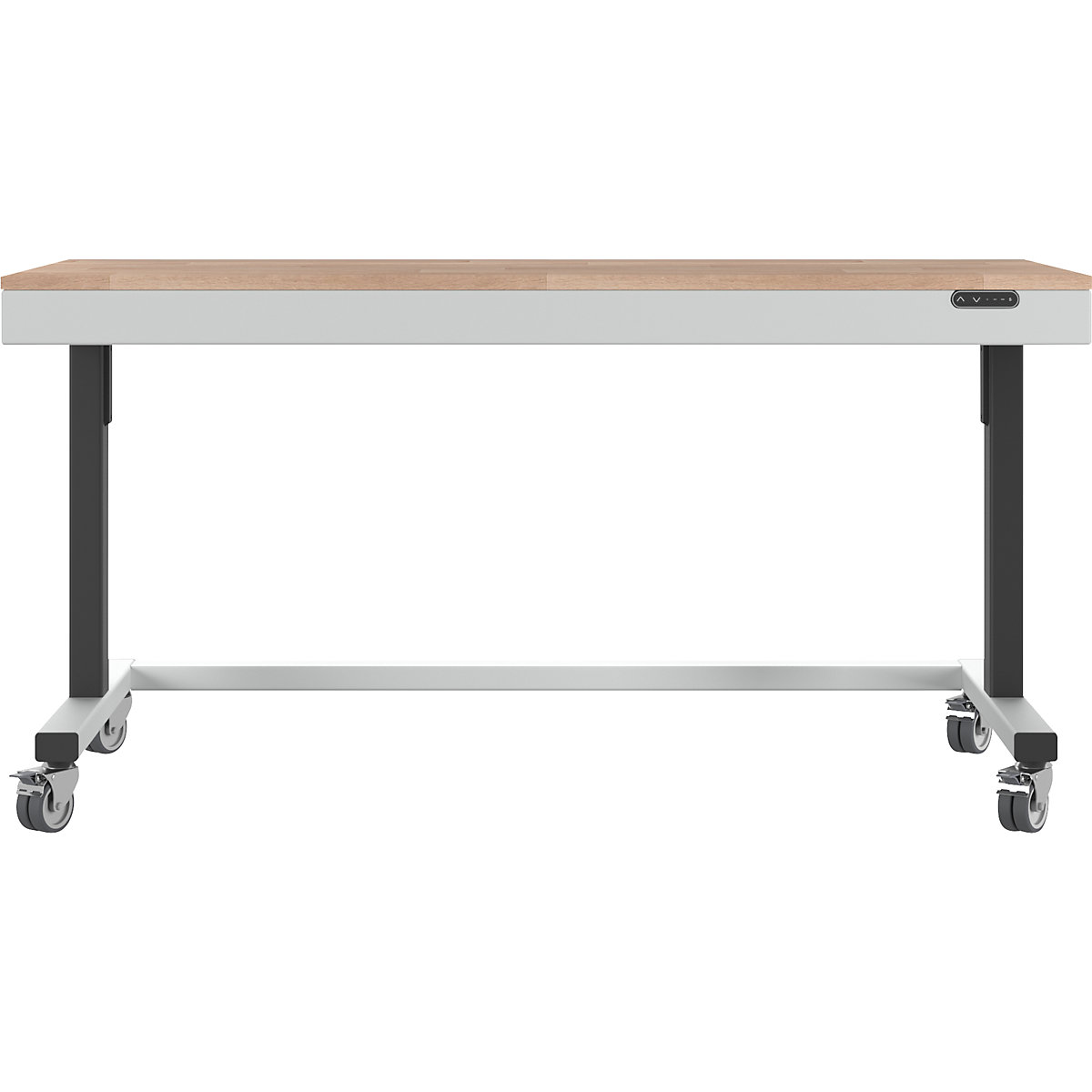 Mesa de trabajo de altura regulable eléctricamente – eurokraft pro (Imagen del producto 17)-16