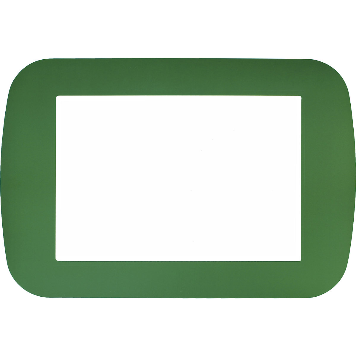 Floor frame, format A4, pack of 10, green-4