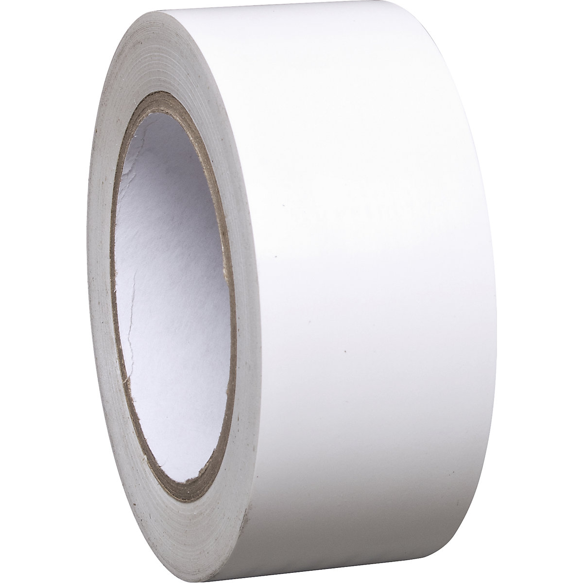 Floor marking tape made of vinyl, single colour, width 50 mm, white, pack of 8 rolls-7