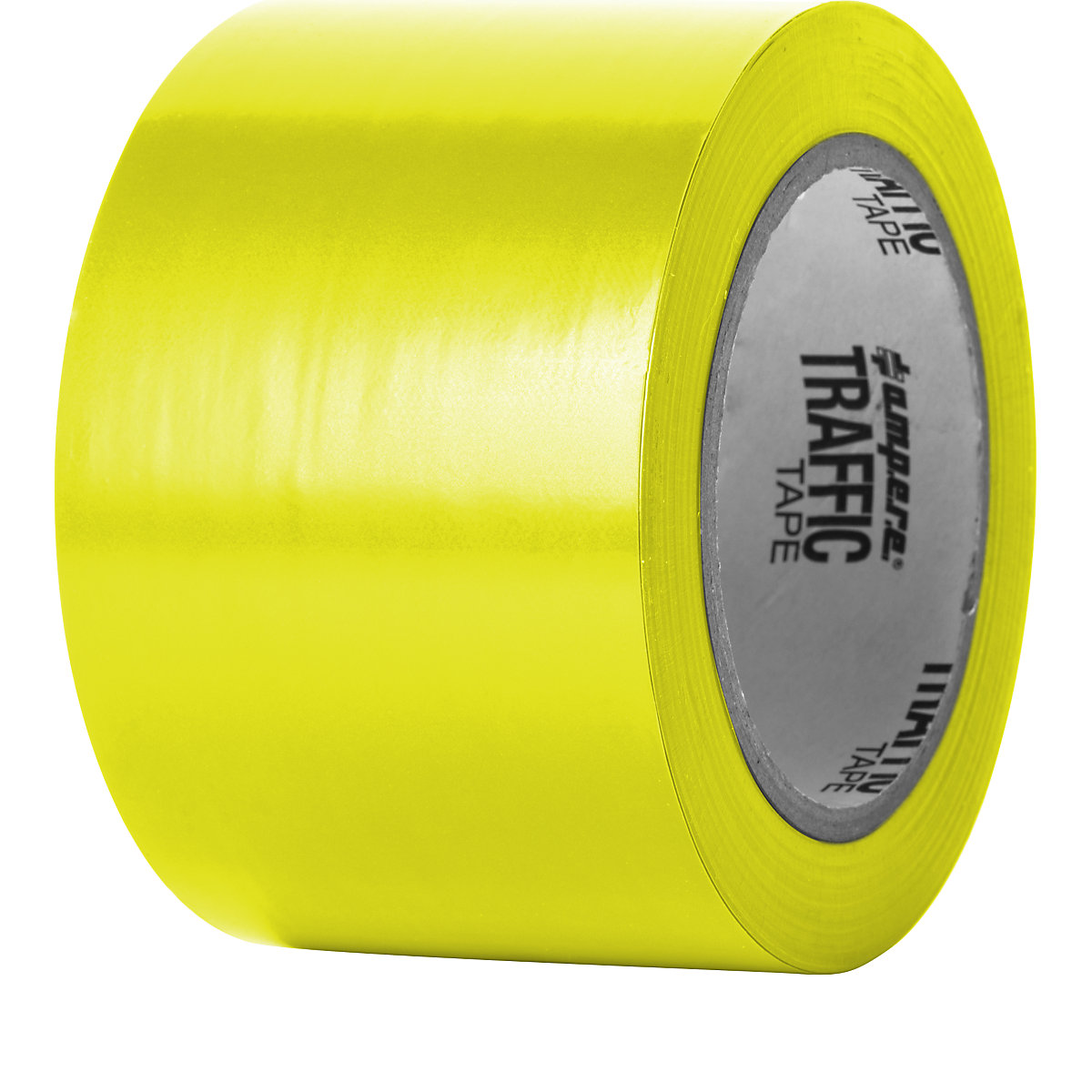 Floor marking tape – Ampere, width 75 mm, yellow-6