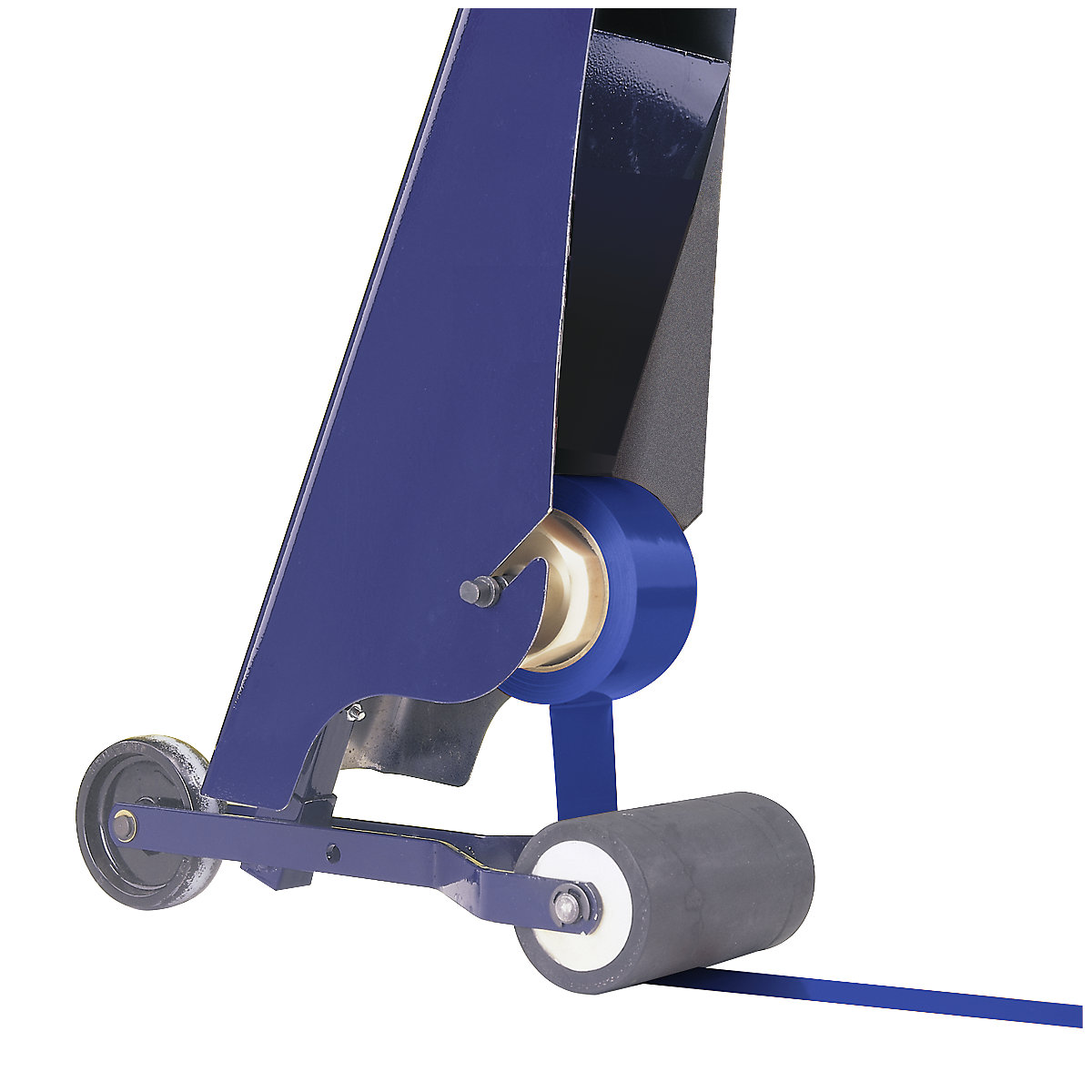 Marking set, floor marking device and tape, tape colour blue-5