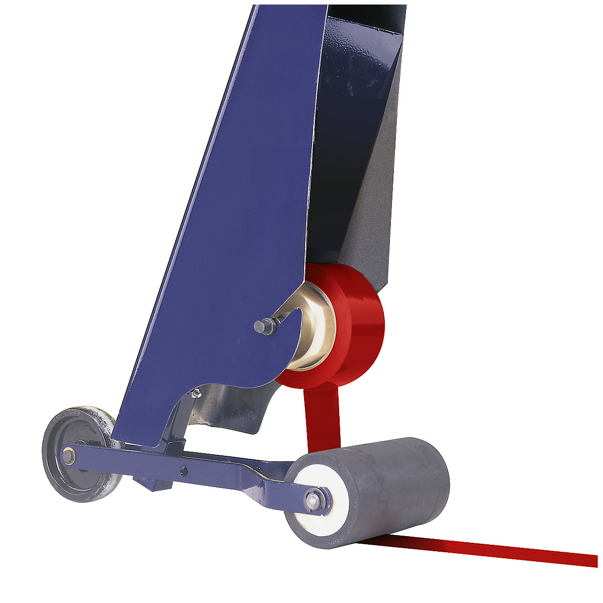 Marking set, floor marking device and tape, tape colour red-8