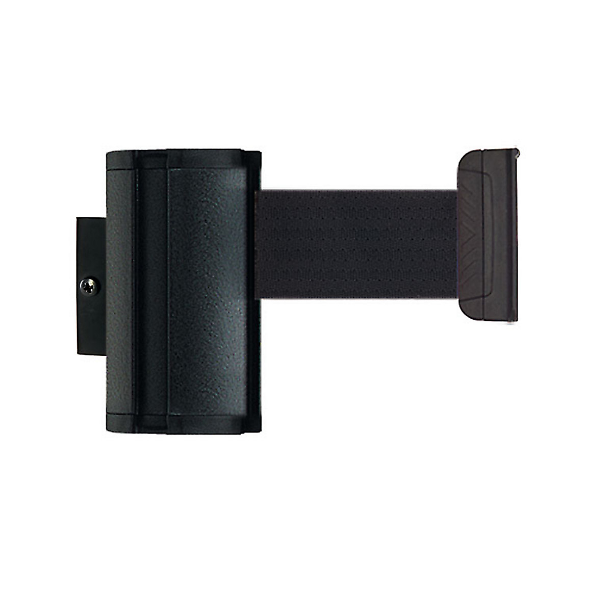 Wall Mount tape belt cartridge, belt extends to max. 2300 mm, belt colour black-4