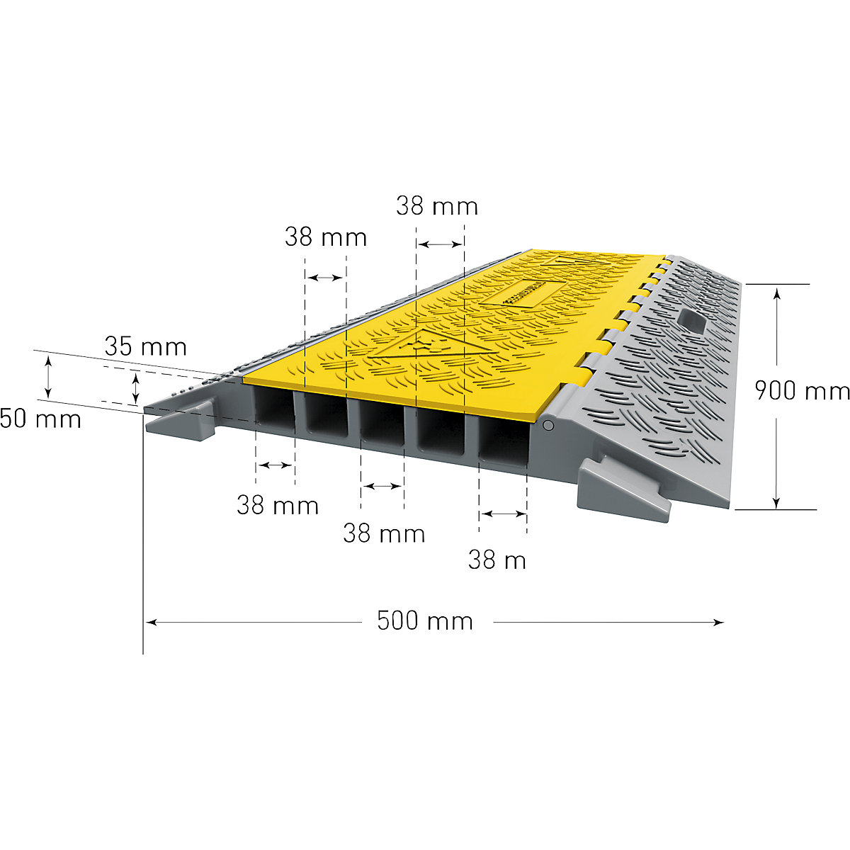 Cable bridge, height 50 mm (Product illustration 5)-4