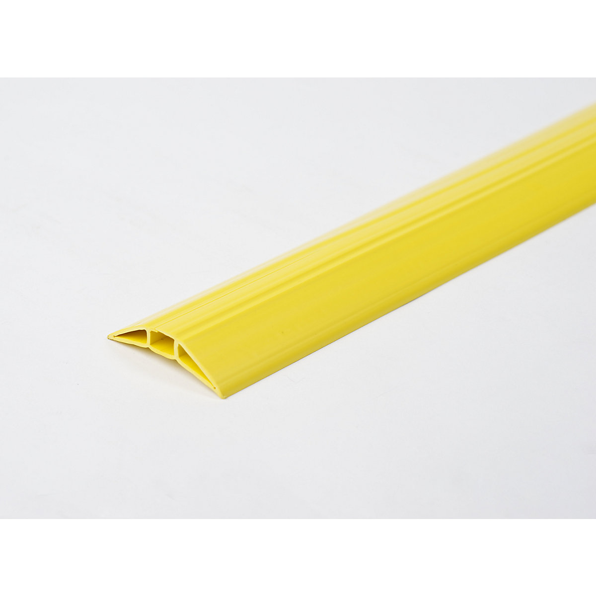 Plastic cable duct, top loader, yellow, length 1.5 m-2