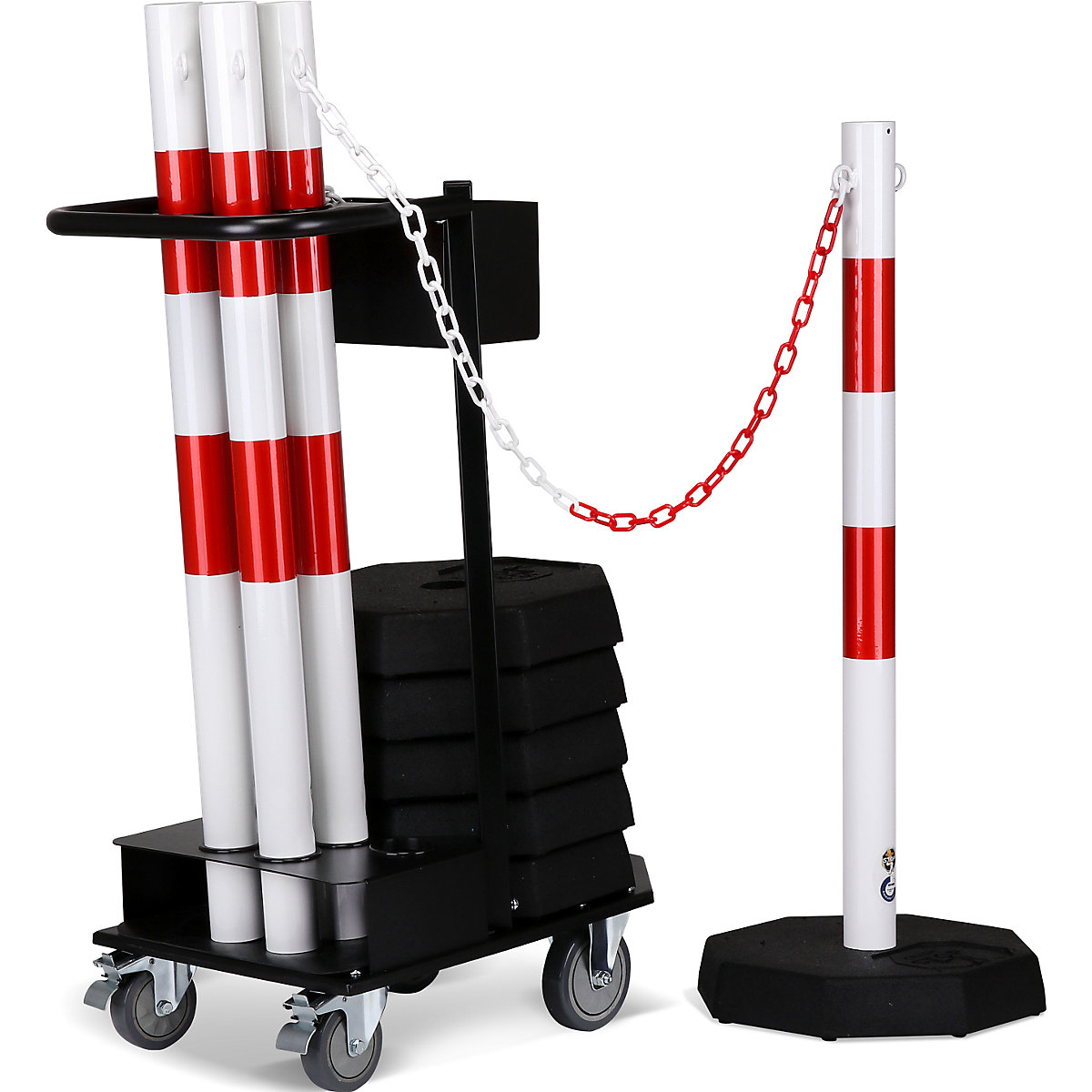 Chain stand set with dolly (Product illustration 12)-11