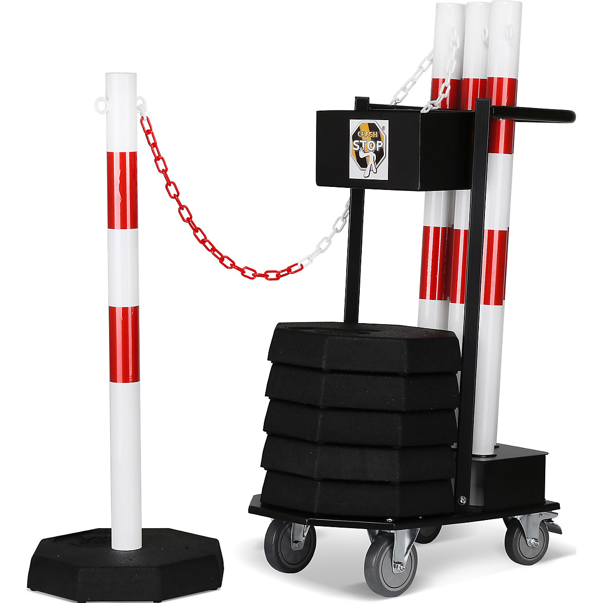 Chain stand set with dolly (Product illustration 5)-4