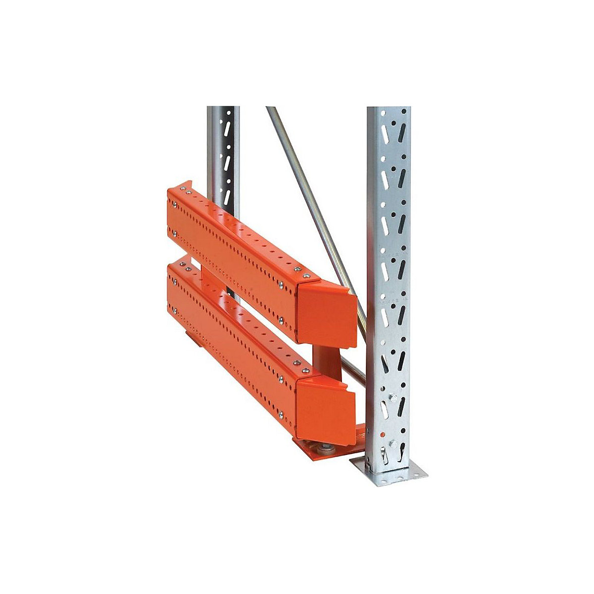 Collision protection for Space pallet racking
