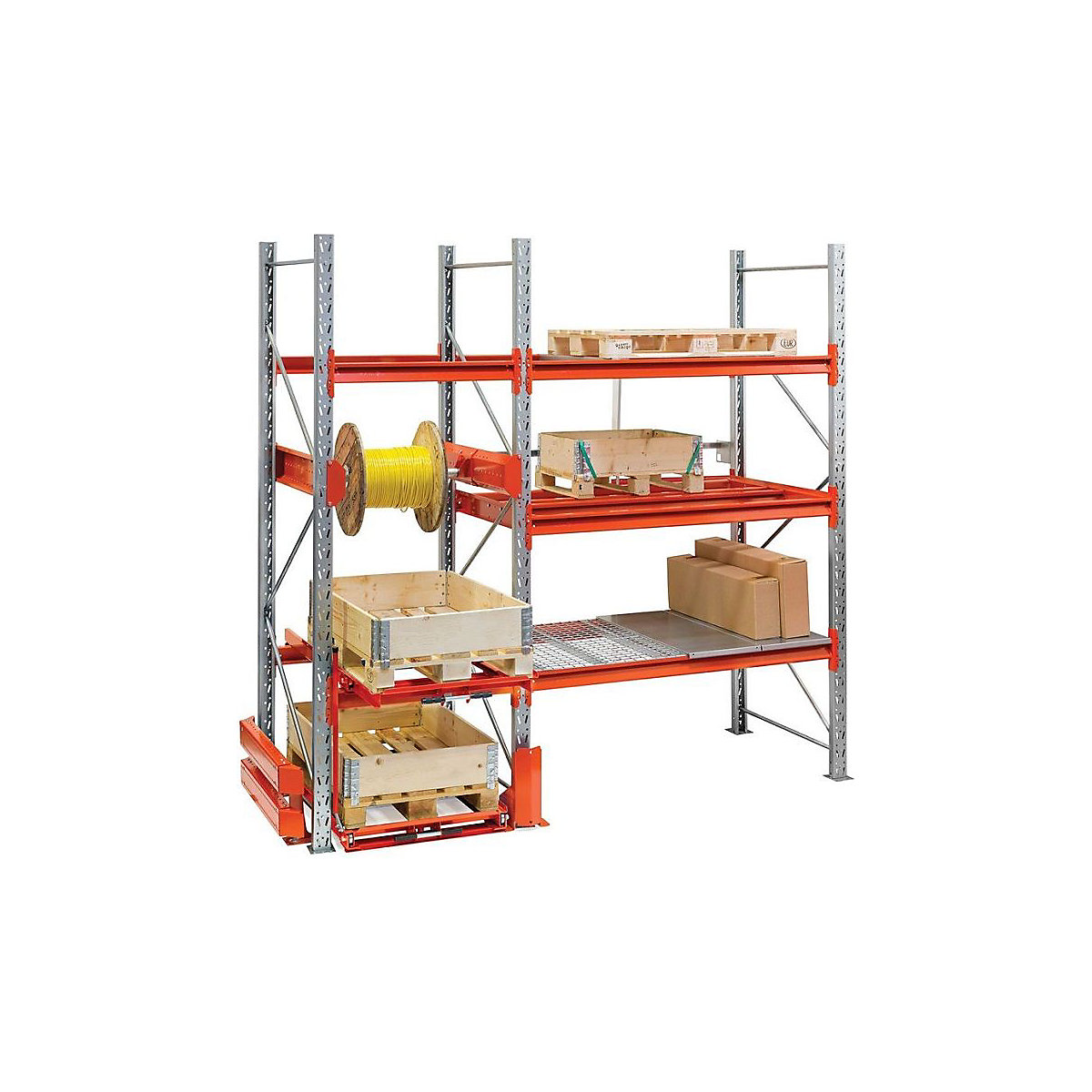 Collision protection for Space pallet racking with expansion bolt (Product illustration 2)-1