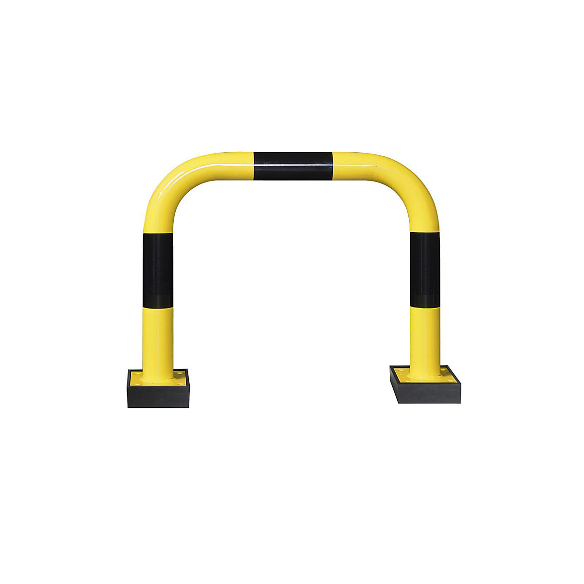 Crash protection bar, flexible, for indoor use, HxW 640 x 750 mm