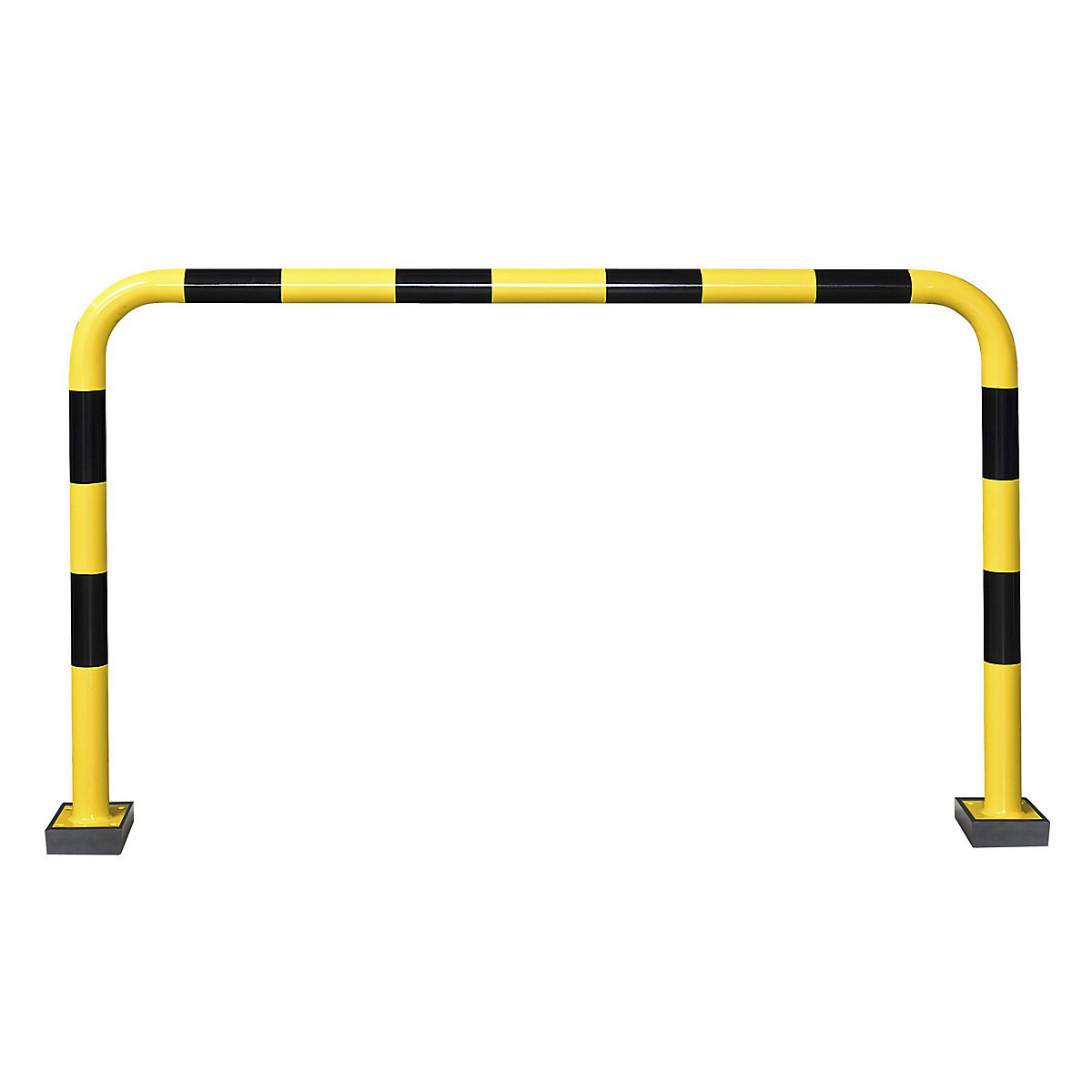 Crash protection bar, flexible, for outdoor use, HxW 1240 x 2000 mm