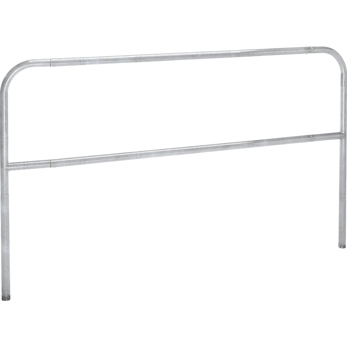 Crash protection bar, for setting in concrete, width 2000 mm, zinc plated-8
