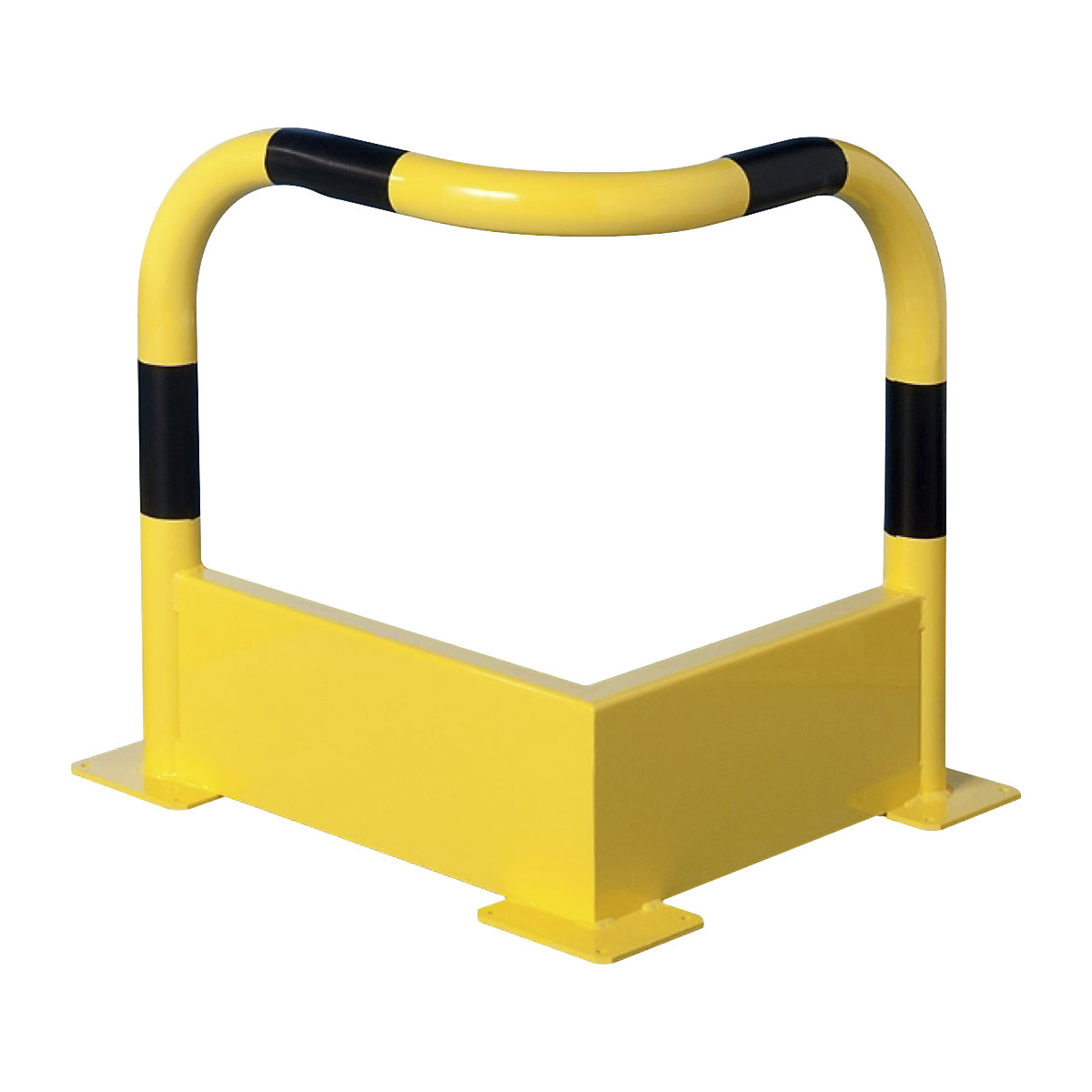 Crash protection bar with forklift guard, Ø 60 mm - Mottez