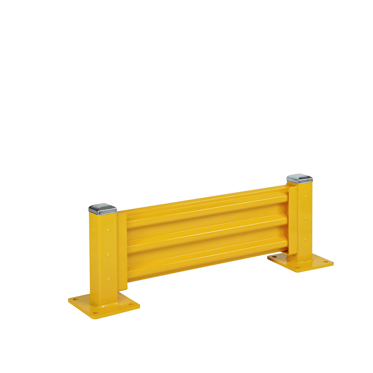 Crash protection wall, height 480 mm, 1 wall section, length 1067 mm, standard section incl. 2 posts-4