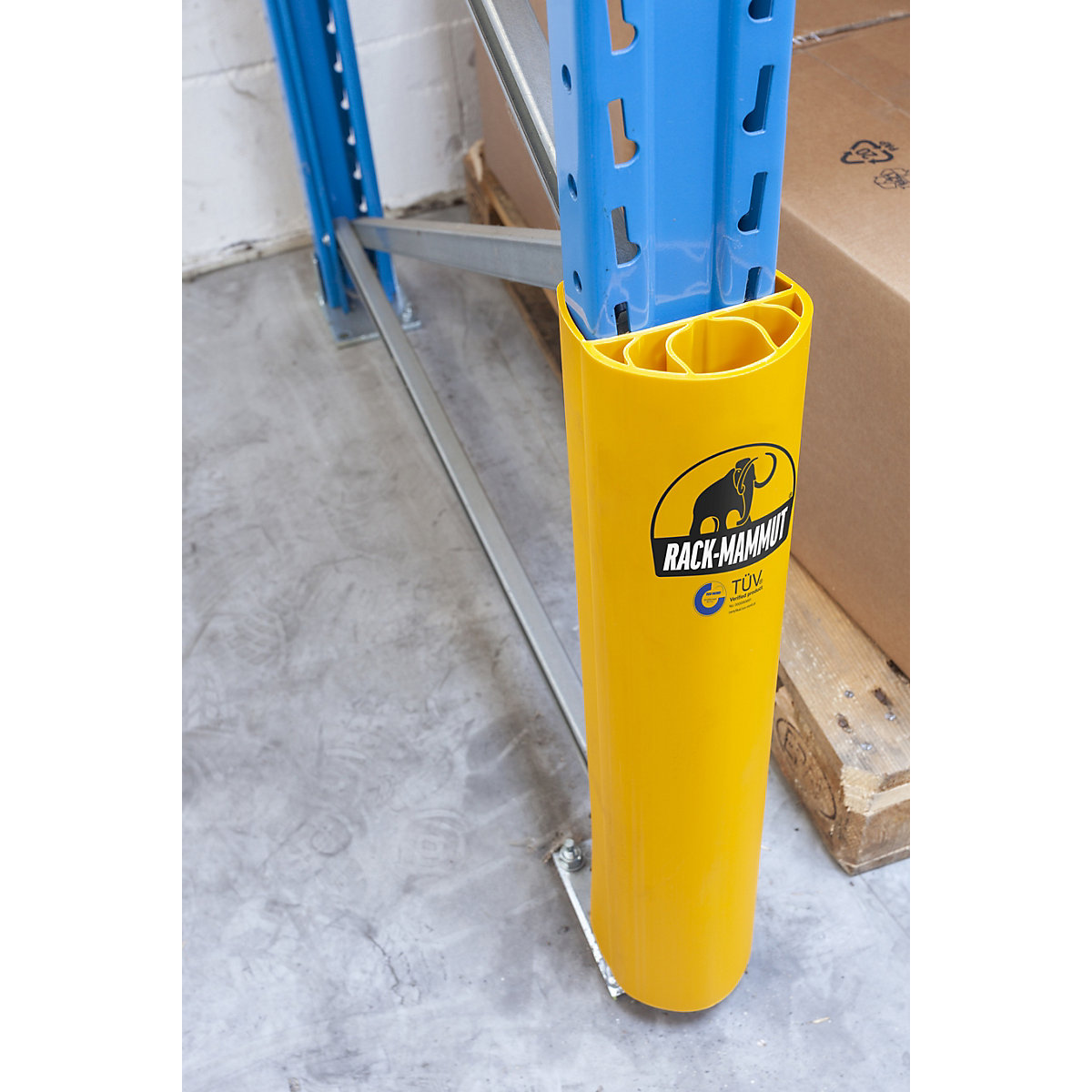 Impact protection for pallet racking – Ampere Rack Mammut (Product illustration 3)-2