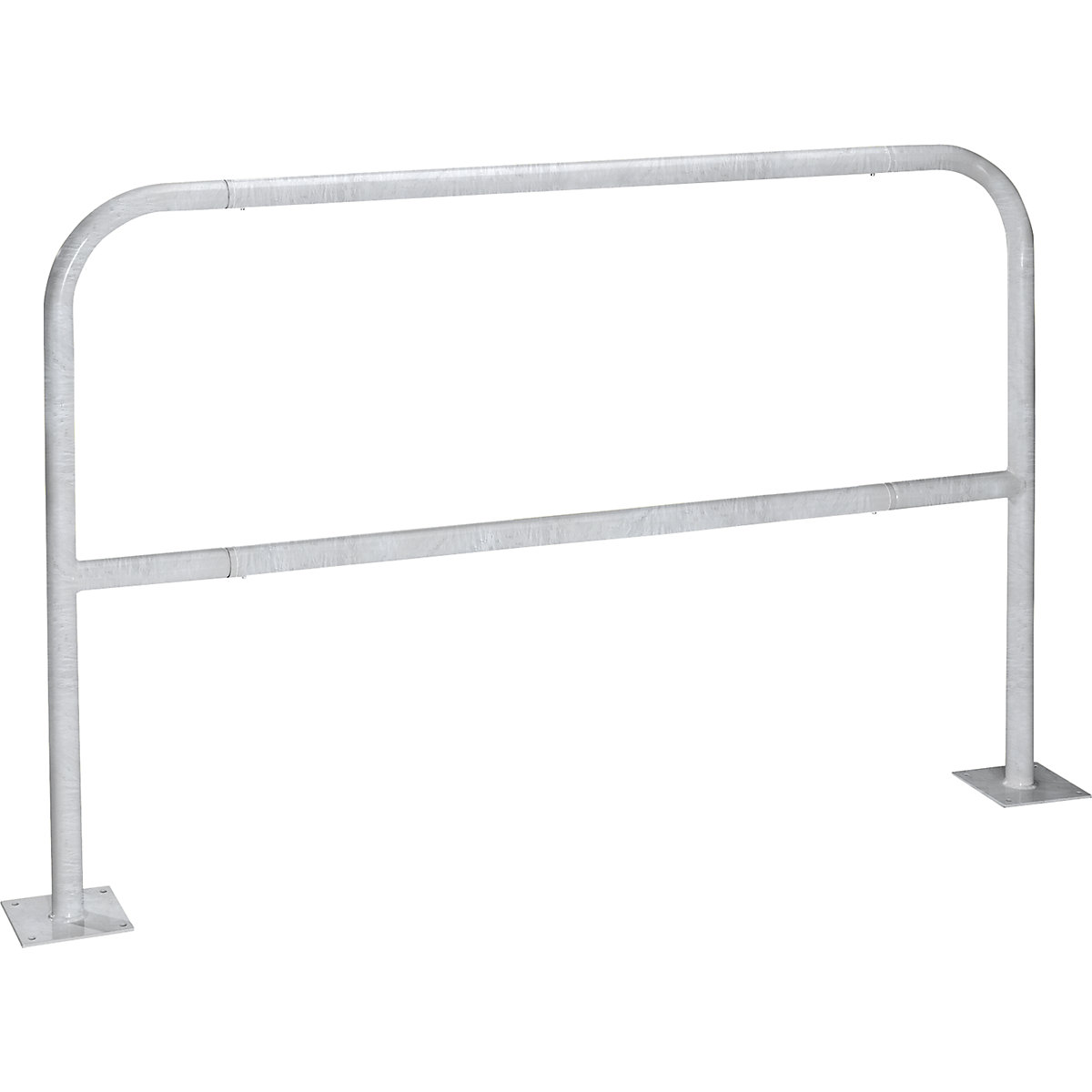 Safety rail for danger zones, to bolt in place, zinc plated, width 1500 mm-11