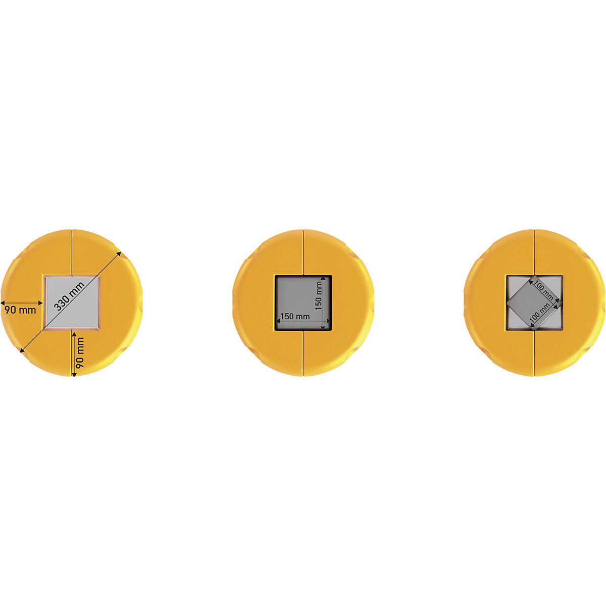 Smart 150 column protection – Ampere Rack Mammut (Product illustration 5)-4