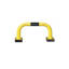 Crash protection bar, flexible
