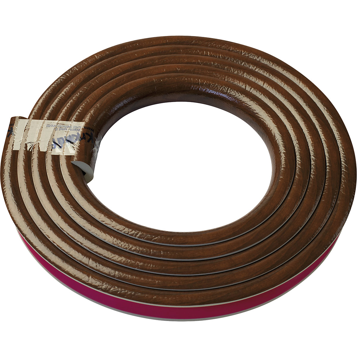 Knuffi® corner protection – SHG, type A, 1 x 5 m roll, cherry wood finish-23