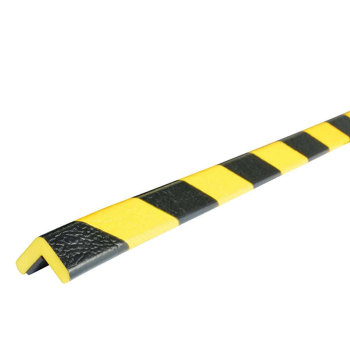 Knuffi® corner protection – SHG, type E, 1 m piece, black / yellow, magnetic-12