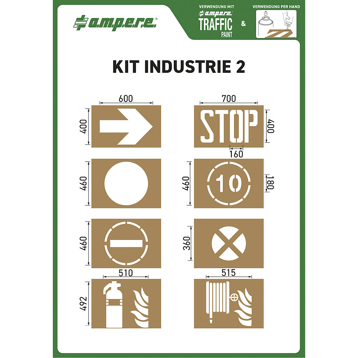 Stencil set - Ampere