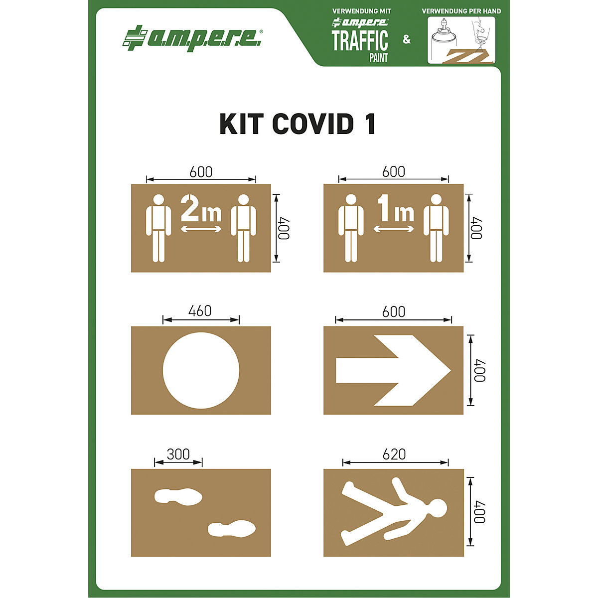 Stencil set - Ampere