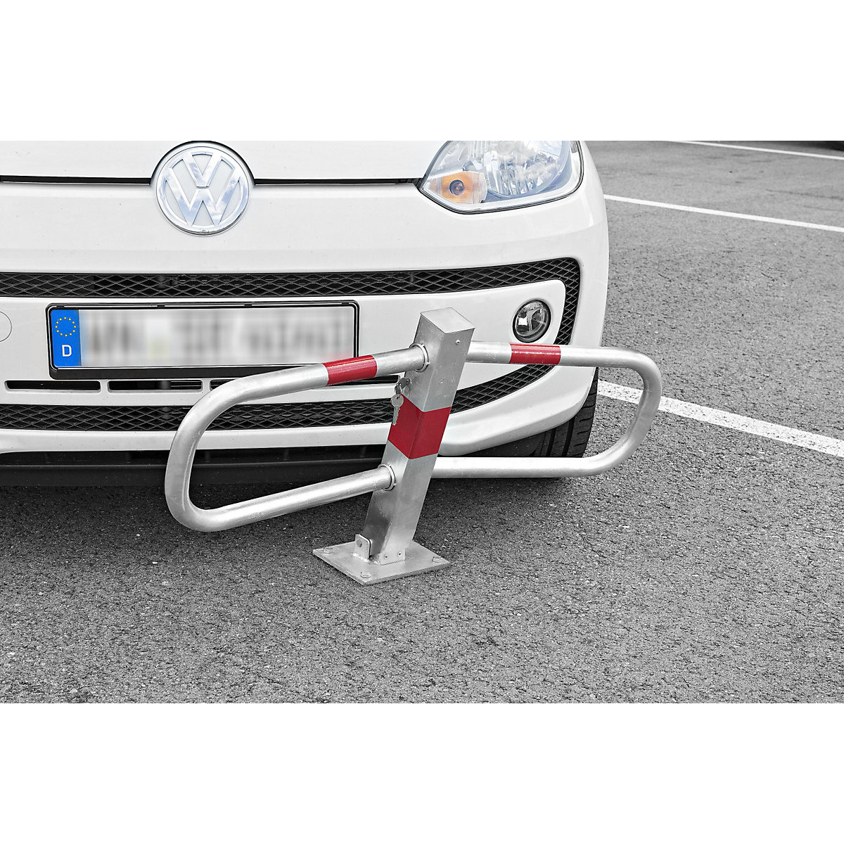 Parking barrier, to bolt in place (Product illustration 2)-1