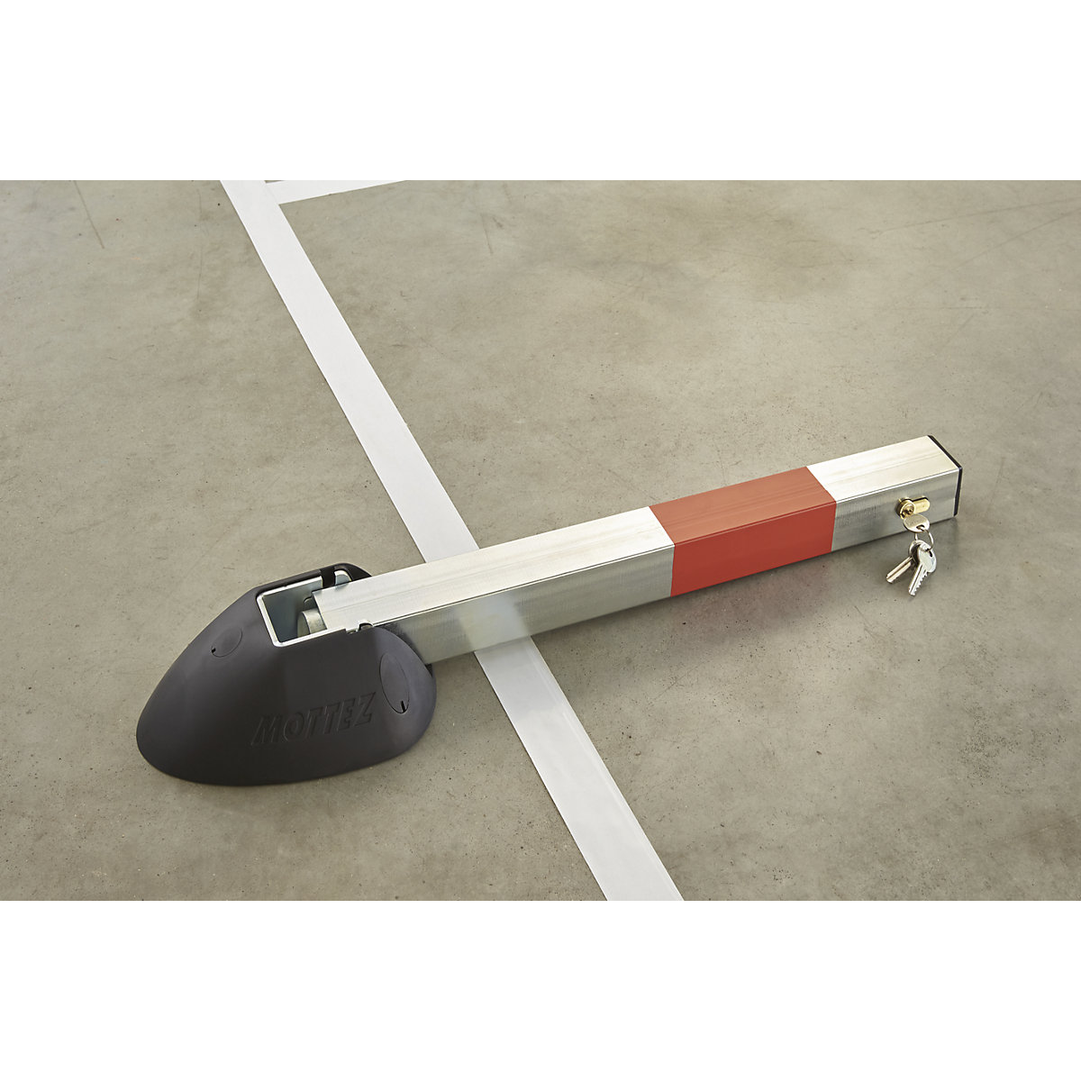 Parking post, folding – Mottez (Product illustration 2)-1