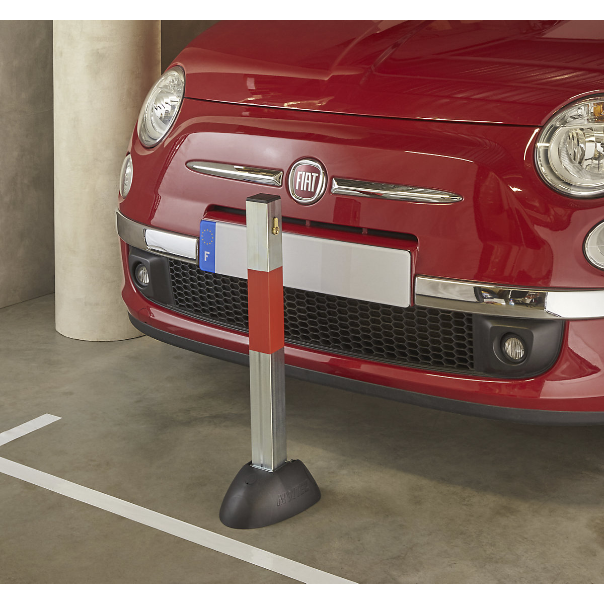 Parking post, folding – Mottez (Product illustration 4)-3