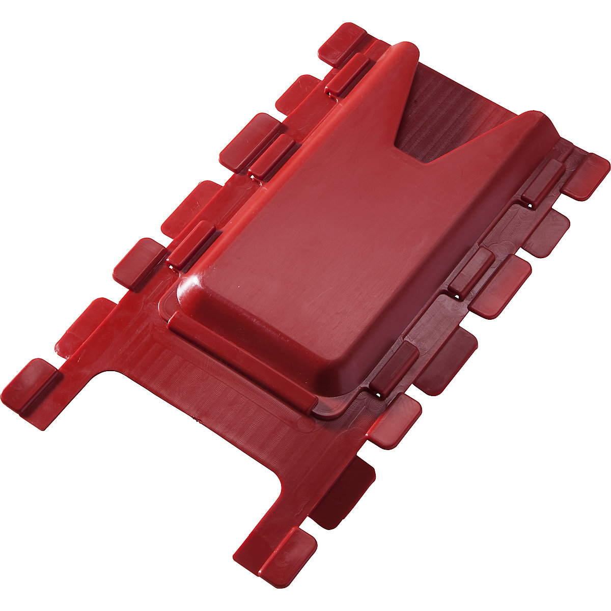 Card pouch, made of polypropylene, red-2