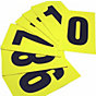 self-adhesive numbers 0 – 9, 10 numbers