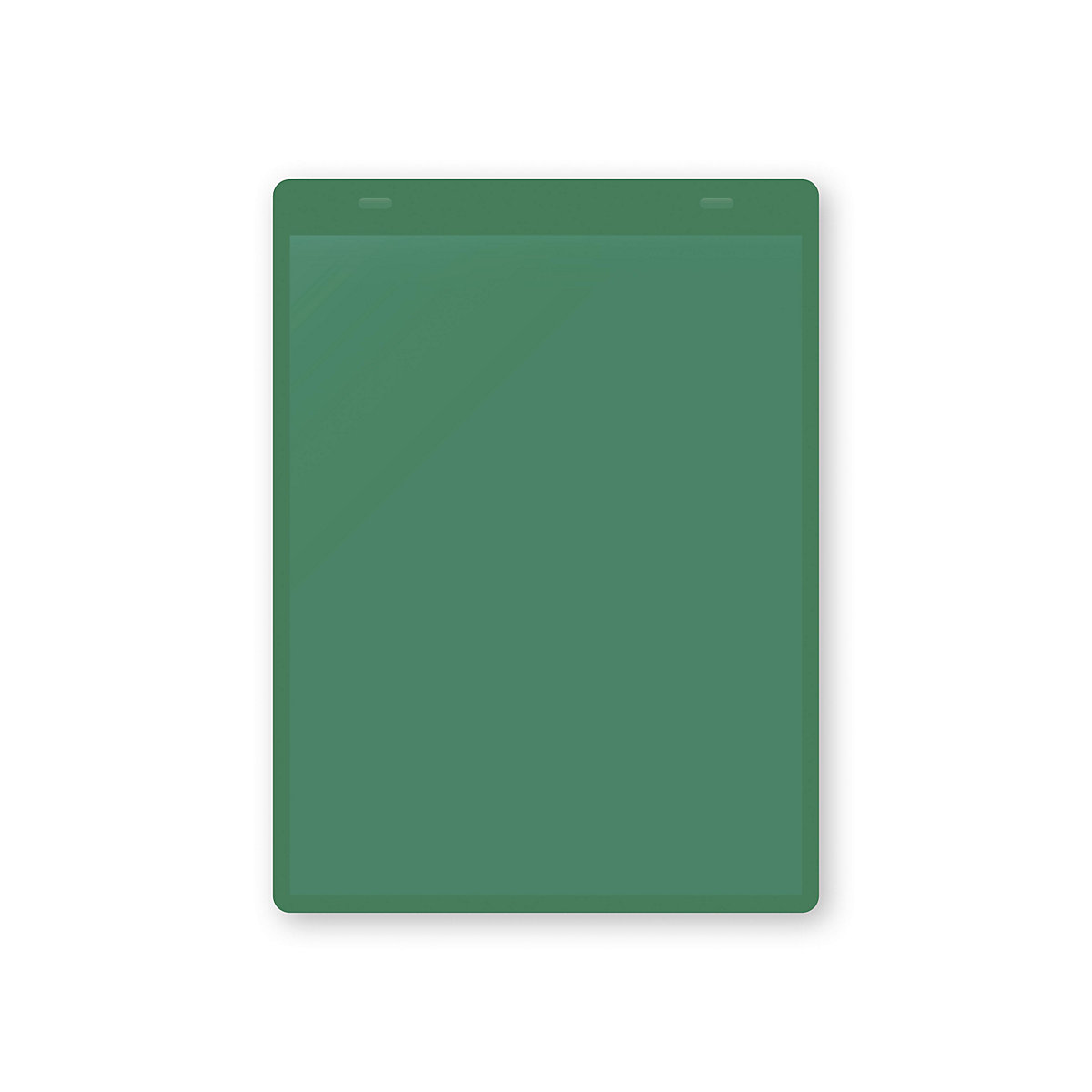 Document pouches, magnetic, A5 portrait, pack of 10, green-3