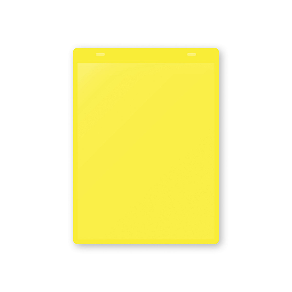 Document pouches, magnetic, A5 portrait, pack of 10, yellow-2