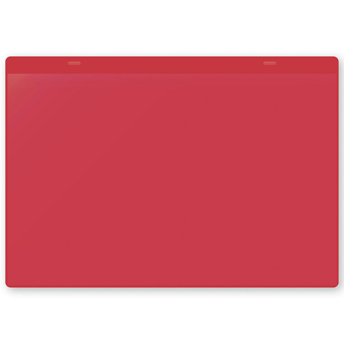 Document pouches, magnetic, A4 landscape, pack of 50, red-3