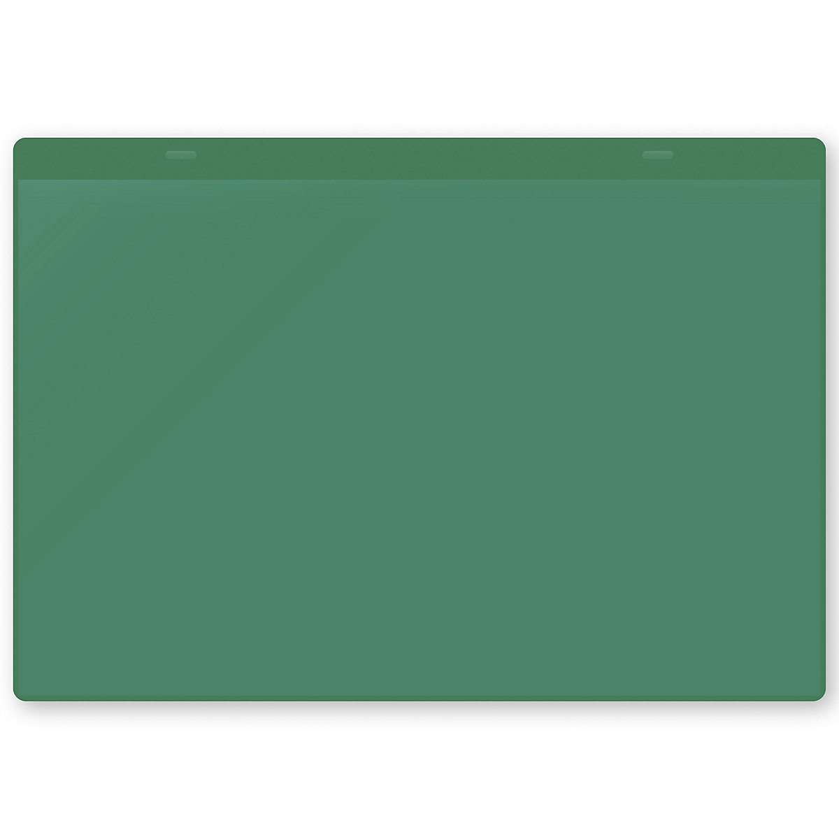 Document pouches, self adhesive, A4 landscape, pack of 10, green-2
