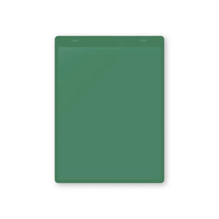 Document pouches with suspension tabs