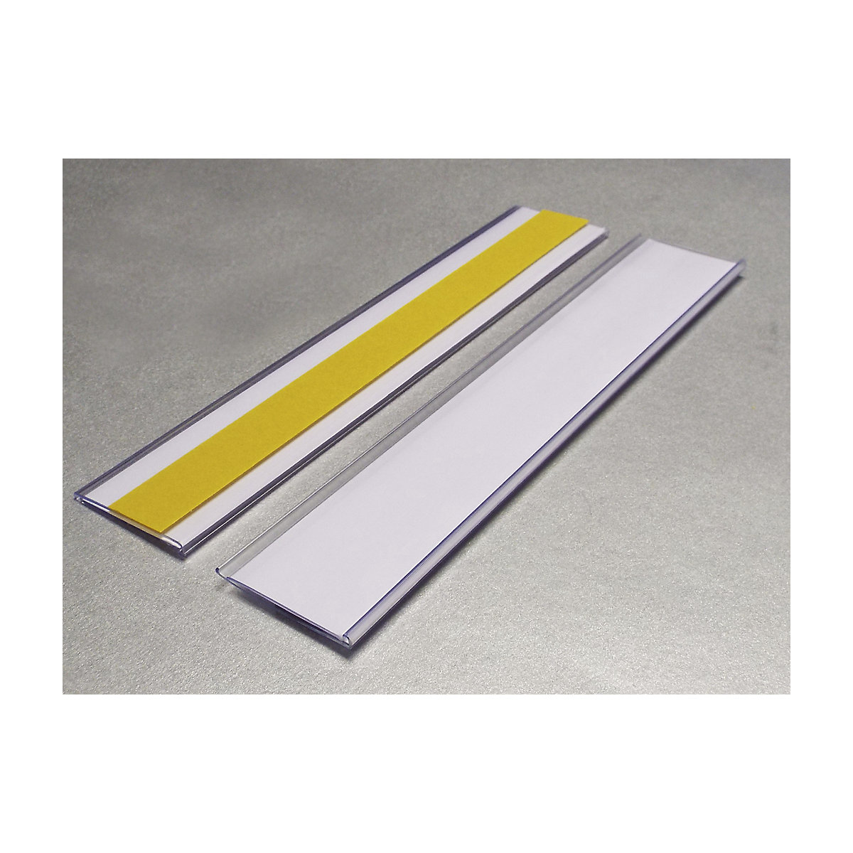 Ticket holders, self-adhesive, HxW 38 x 200 mm, pack of 50-5