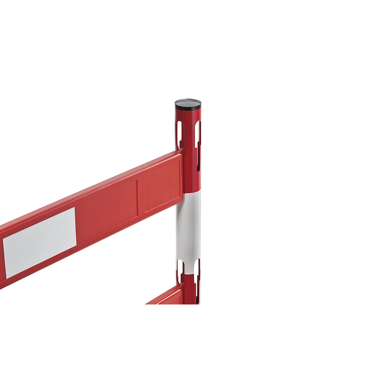 Barrier post set with rails – VISO (Product illustration 2)-1