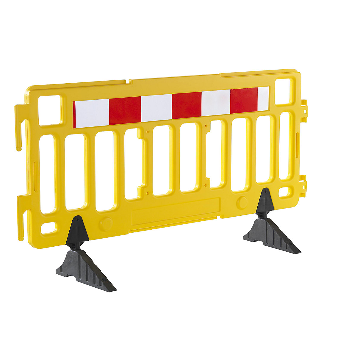 Plastic barrier fencing, length 2 m, yellow, 5+ items-3