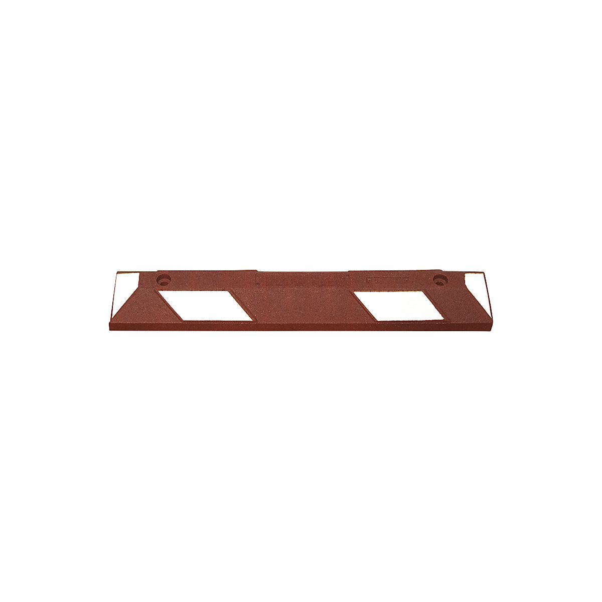 Park-AID® wheel stop, LxWxH 900 x 150 x 100 mm, red brown / white-11
