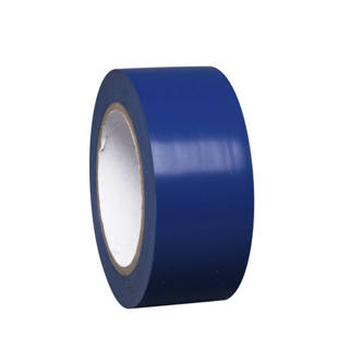 Floor marking tape made of vinyl, single colour