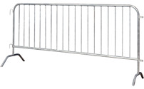 Barrier fence, hot dip galvanised