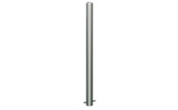 Stainless steel barrier post